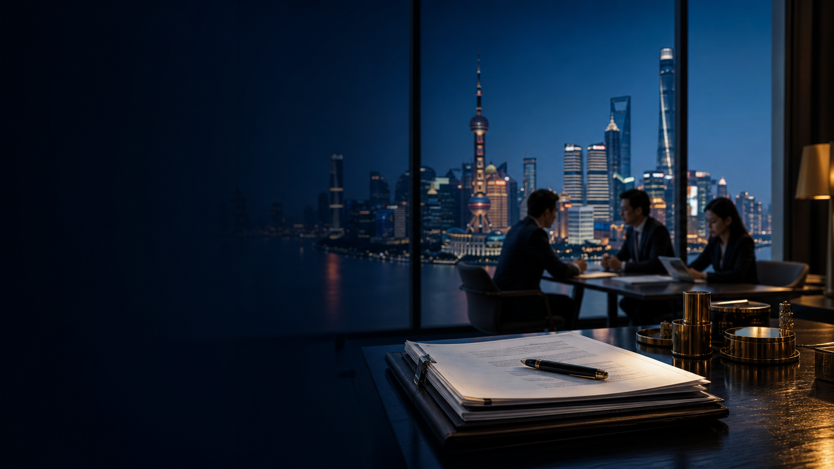 外商在中国成立公司场景